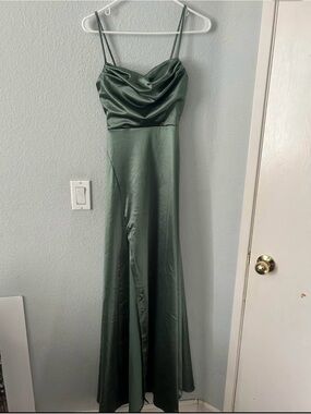chinese dress ladies Baldwin Sequin Cut Out Maxi Dress / Silver | Meshki